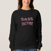 Sass Factory - Funny Sweatshirt (Vorderseite)