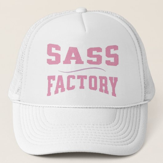 Sass Factory - Funny Truckerkappe (Vorderseite)