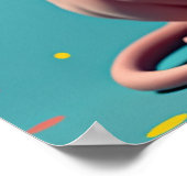 Sass-phinx: Die ultimative Pop-Art-Mode-Katze Poster (Ecke)