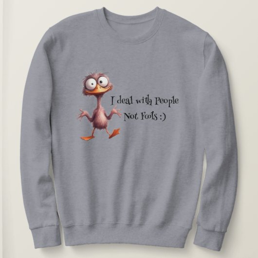 Sass Sweatshirt - Bold, Fun und Full of Attitude (Design vorne)
