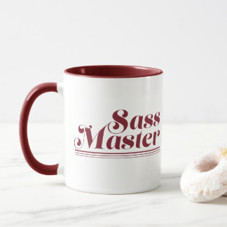 Sass-Vorlagenkastanienbraun Tasse