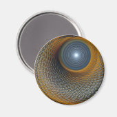 Sassafras Beaver Moon Magnet (Vorderseite/Rückseite)