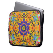 Sassafras Kaleidoskop Laptopschutzhülle (Vorderseite Links)