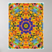 Sassafras Kinetic Collage Kaleidoscope Poster (Vorne)