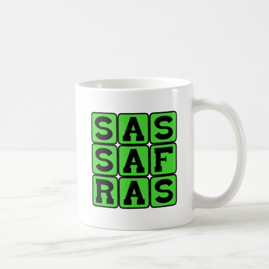 Sassafras, Laubbaum Kaffeetasse (Rechts)