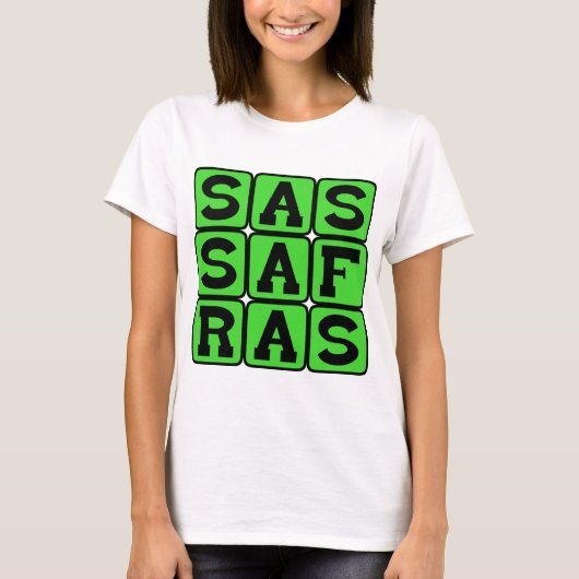 Sassafras, Laubbaum T-Shirt (Vorderseite)