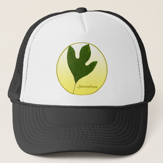 Sassafras Tree Truckerkappe (Vorderseite)