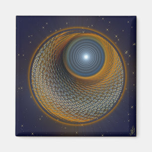 Sassafraswurzel-Biber-Mond Magnet