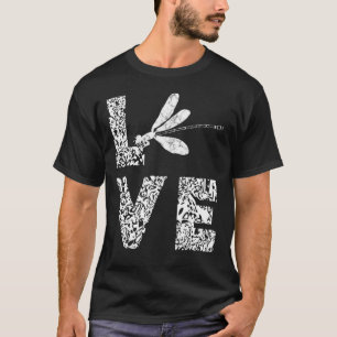 Sassenach Dragonflies Insekten Liebe Bugs Entomolo T-Shirt