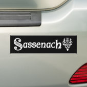 Sassenach - keltische Distel Autoaufkleber (Auf Auto)