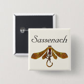Sassenach Libelle Button (Vorne & Hinten)