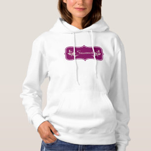 Sassenach lila Logo Hoodie