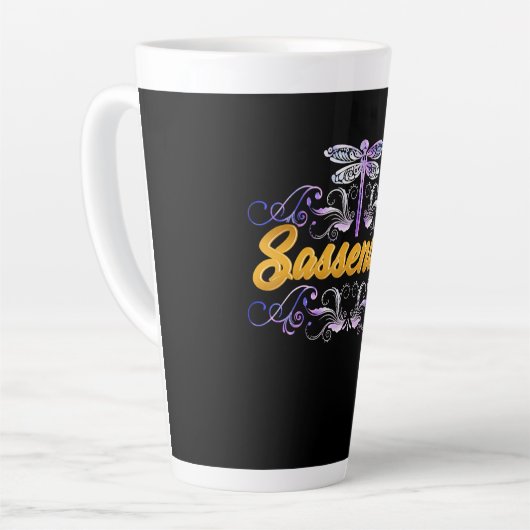 Sassenach-Outlander-Blauer Libelle Milchtasse (Linke Ecke)
