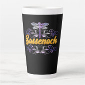 Sassenach-Outlander-Blauer Libelle Milchtasse (Vorderseite)