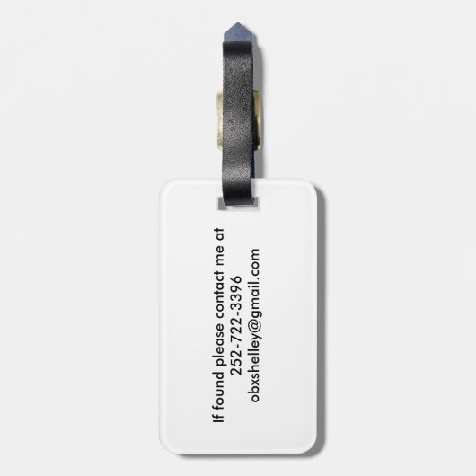 Sassenach Schwester-Gepäckanhänger Gepäckanhänger (Rückseite vertikal)