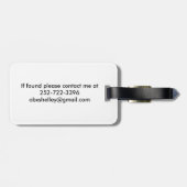 Sassenach Schwester-Gepäckanhänger Gepäckanhänger (Rückseite horizontal)