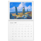 Sassenach-Style Scottish Anime Highland Lovers Fan Kalender (Jan 2027)