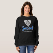 Sassenach Thistle Heart Sweatshirt (Vorne ganz)