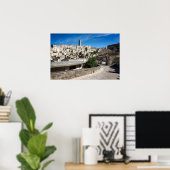 Sassi di Matera Altstadt Poster (Heimbüro)