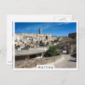 Sassi di Matera Altstadt Postkarte (Vorne/Hinten)