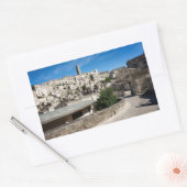 Sassi di Matera Altstadt Rechteckiger Aufkleber (Umschlag)