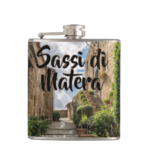 Sassi di Matera Italien Efeu Stufen Flachmann