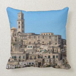 Sassi Di Matera-Stadt in Italien Kissen