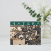 Sassi of Matera Basilicata Italien Postkarte (Stehend Vorderseite)