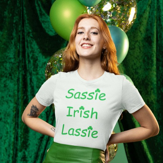 Sassie Irish Lassie T-Shirt