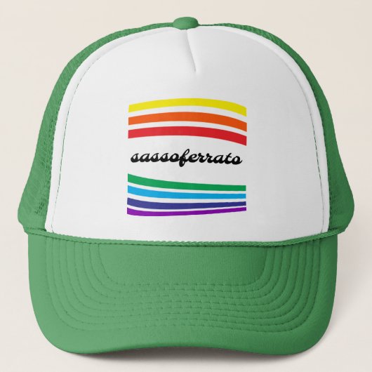 Sassoferrato Italien Trucker-Mütze Truckerkappe (Vorderseite)