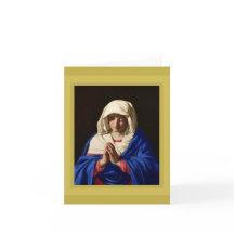 SASSOFERRATO, MADONNA IN PRAYER FERIENKARTE