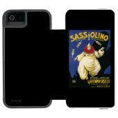 Sassolino Liquore DA Nachtisch fördernd Incipio iPhone Geldbeutel-Hülle (Folio Geöffnet)