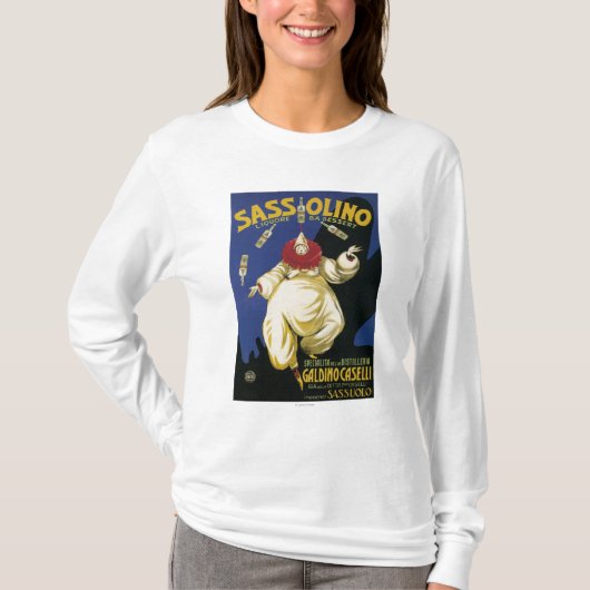 Sassolino Liquore DA Nachtisch fördernd T-Shirt (Vorderseite)