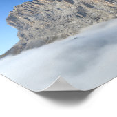 Sassolungo Dolomites Poster (Ecke)