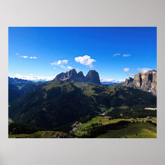 Sassolungo Gruppe Dolomiten Poster (Vorne)
