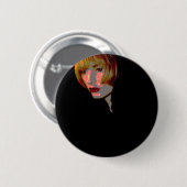 Sassoon-Frisur Button (Vorne & Hinten)