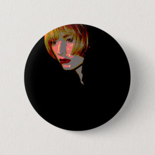 Sassoon-Frisur Button