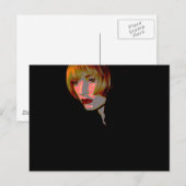 Sassoon-Frisur Postkarte (Vorne/Hinten)