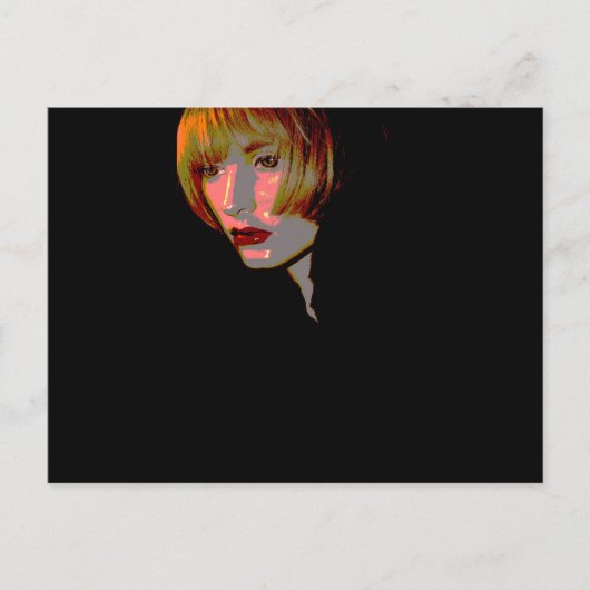 Sassoon-Frisur Postkarte (Vorderseite)