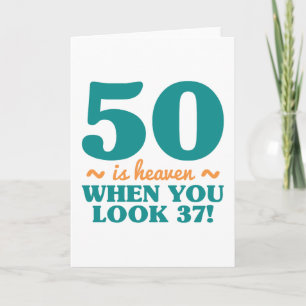Sassy 50. Geburtstag Karte