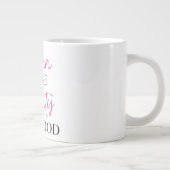 Sassy 70. Geburtstag Jumbo-Tasse (Rechts)