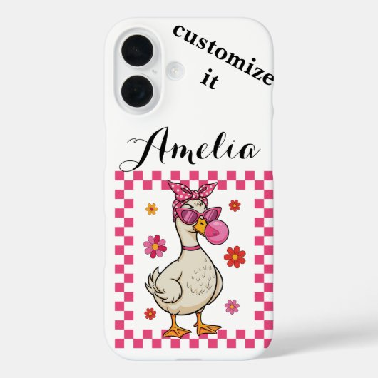 Sassy & Albern Gans Case-Mate iPhone Hülle (Rückseite)