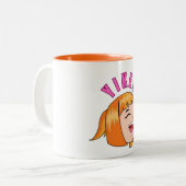 "Sassy and Classy Two-Tone-Tasse" Zweifarbige Tasse (Vorderseite Links)