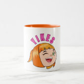 "Sassy and Classy Two-Tone-Tasse" Zweifarbige Tasse (Mittel)