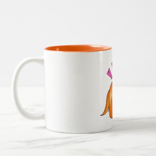 "Sassy and Classy Two-Tone-Tasse" Zweifarbige Tasse (Links)