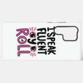 Sassy Attitude "I Speak Fluent Eye Roll" Samsung Galaxy Hülle (Rückseite (Horizontal))