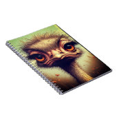 "Sassy Baby Emu" Spiral Notebook Notizblock (Rechte Seite)