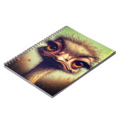 "Sassy Baby Emu" Spiral Notebook Notizblock (Linke Seite)