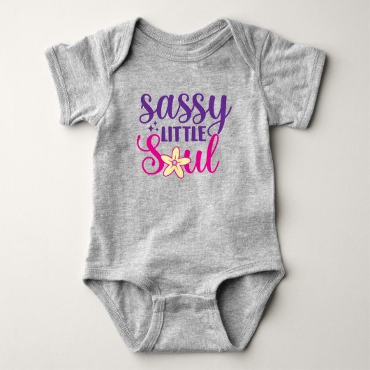 Sassy Baby Strampler (Vorderseite)