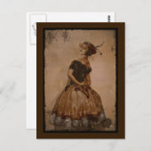 Sassy Ballet Dancer Postkarte (Vorne/Hinten)